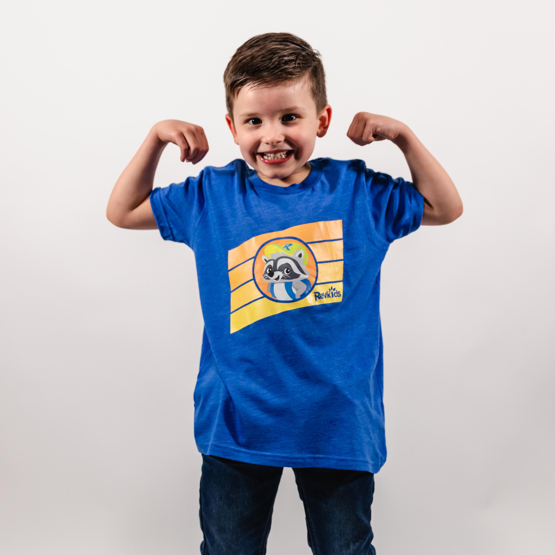 Children's royal blue t sales shirt