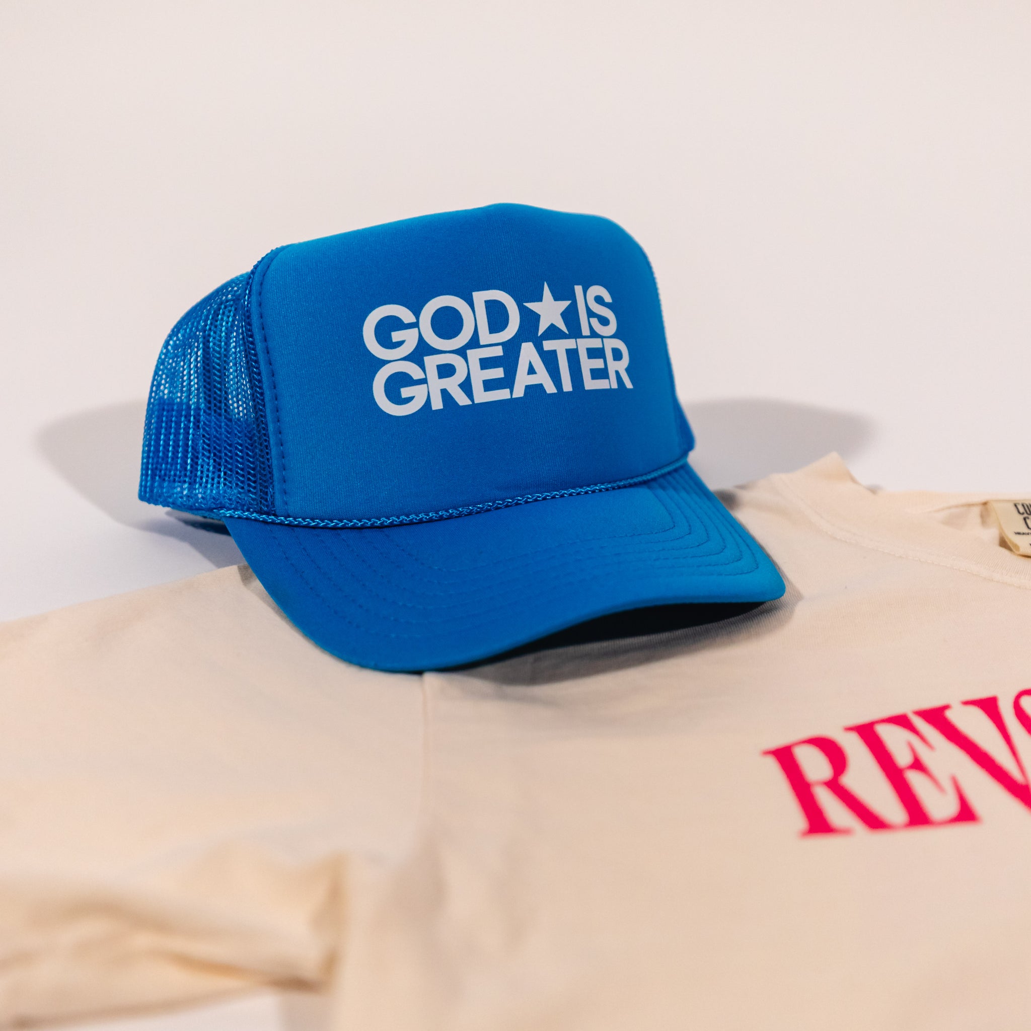 RevStudents God is Greater Hat